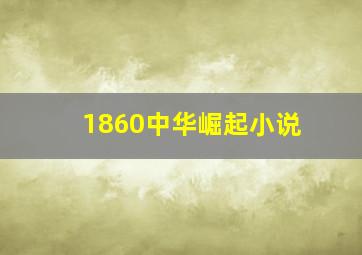 1860中华崛起小说