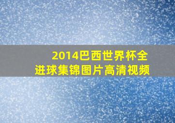 2014巴西世界杯全进球集锦图片高清视频