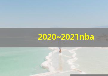 2020~2021nba