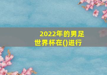 2022年的男足世界杯在()进行