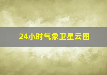 24小时气象卫星云图