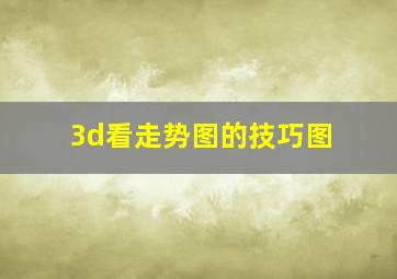 3d看走势图的技巧图