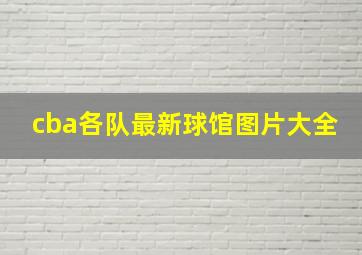 cba各队最新球馆图片大全