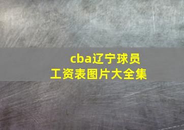 cba辽宁球员工资表图片大全集