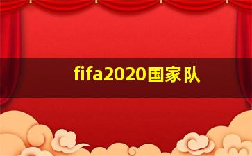 fifa2020国家队