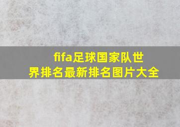 fifa足球国家队世界排名最新排名图片大全