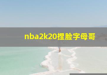 nba2k20捏脸字母哥