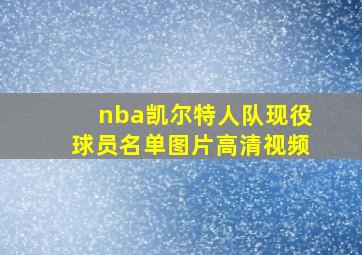 nba凯尔特人队现役球员名单图片高清视频