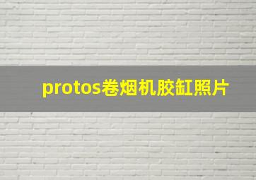 protos卷烟机胶缸照片