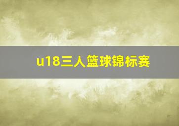 u18三人篮球锦标赛