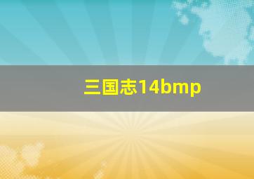 三国志14bmp