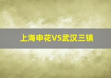 上海申花VS武汉三镇