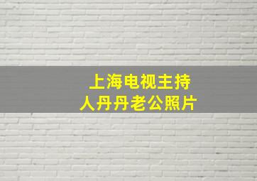 上海电视主持人丹丹老公照片