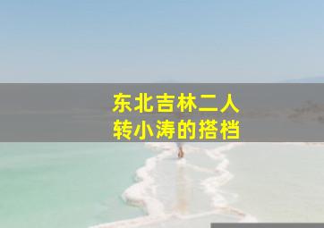 东北吉林二人转小涛的搭档