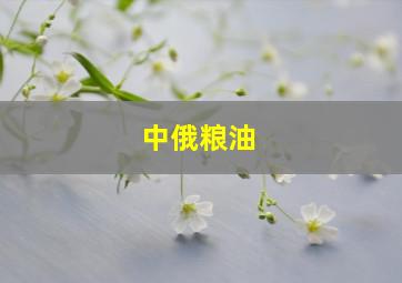 中俄粮油