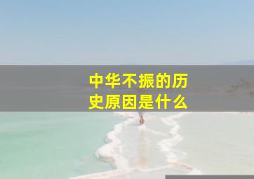 中华不振的历史原因是什么