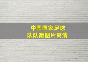 中国国家足球队队徽图片高清