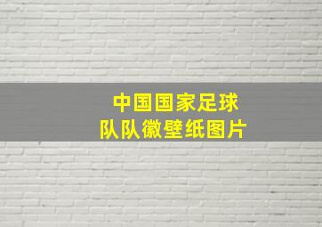 中国国家足球队队徽壁纸图片