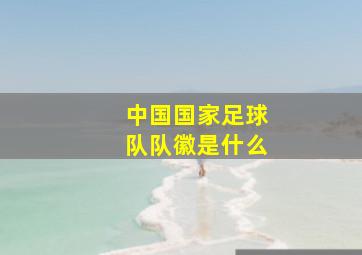 中国国家足球队队徽是什么