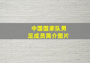 中国国家队男足成员简介图片