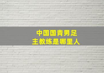 中国国青男足主教练是哪里人