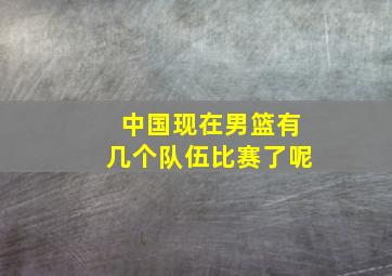 中国现在男篮有几个队伍比赛了呢