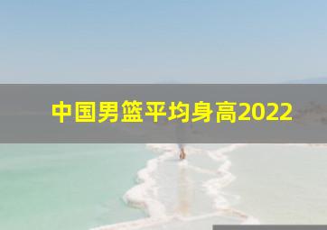 中国男篮平均身高2022