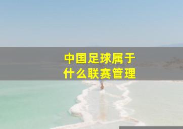 中国足球属于什么联赛管理