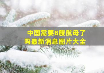 中国需要8艘航母了吗最新消息图片大全