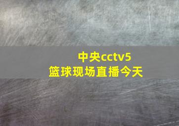 中央cctv5篮球现场直播今天