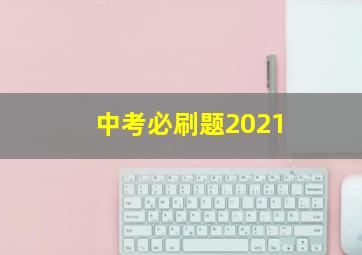 中考必刷题2021