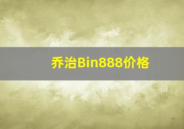 乔治Bin888价格