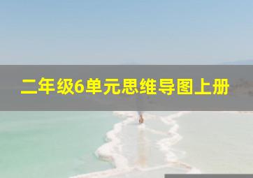 二年级6单元思维导图上册