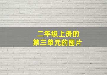 二年级上册的第三单元的图片