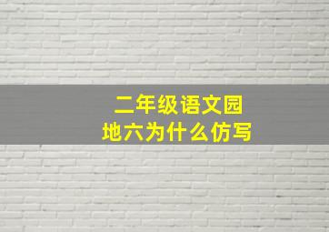 二年级语文园地六为什么仿写