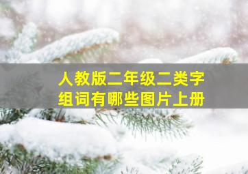 人教版二年级二类字组词有哪些图片上册