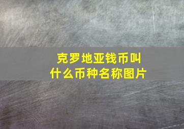 克罗地亚钱币叫什么币种名称图片