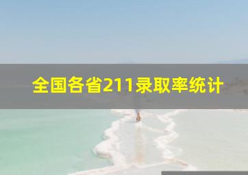 全国各省211录取率统计