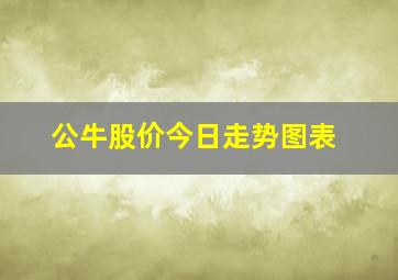 公牛股价今日走势图表