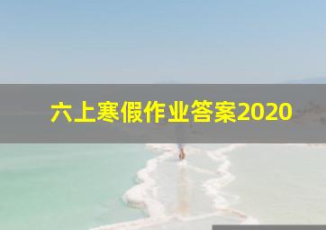 六上寒假作业答案2020