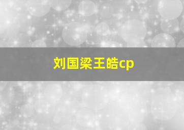 刘国梁王皓cp