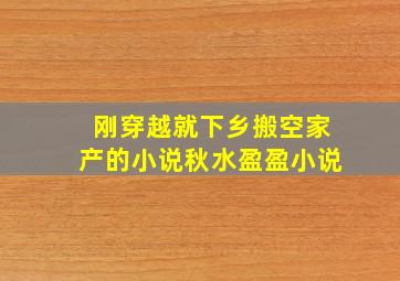 刚穿越就下乡搬空家产的小说秋水盈盈小说