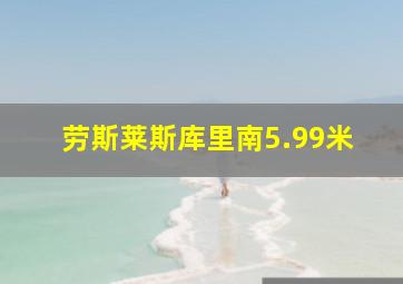 劳斯莱斯库里南5.99米