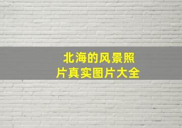 北海的风景照片真实图片大全