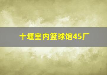 十堰室内篮球馆45厂