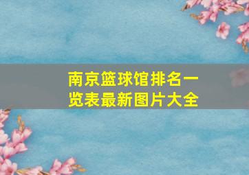 南京篮球馆排名一览表最新图片大全