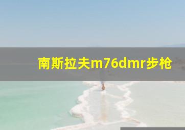 南斯拉夫m76dmr步枪