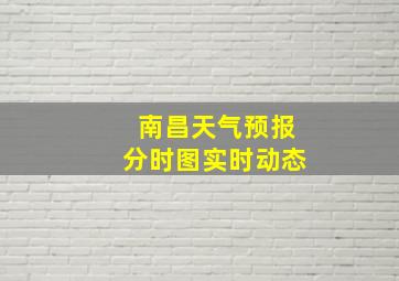 南昌天气预报分时图实时动态