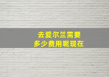 去爱尔兰需要多少费用呢现在