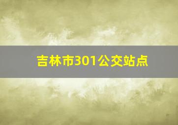 吉林市301公交站点